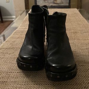 A.S.98 Sabina wedge bootie.